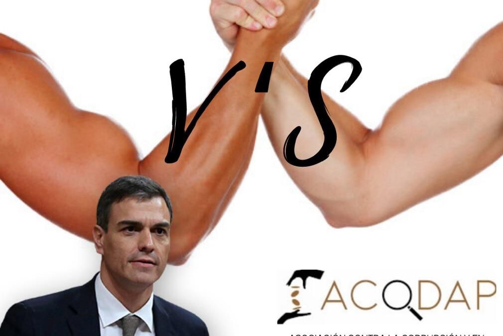 Pedro Sánchez, profundamente acongojado por el miedo, pretende disolver a ACODAP